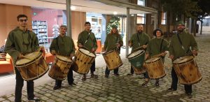Músics de la Granota a la plaça