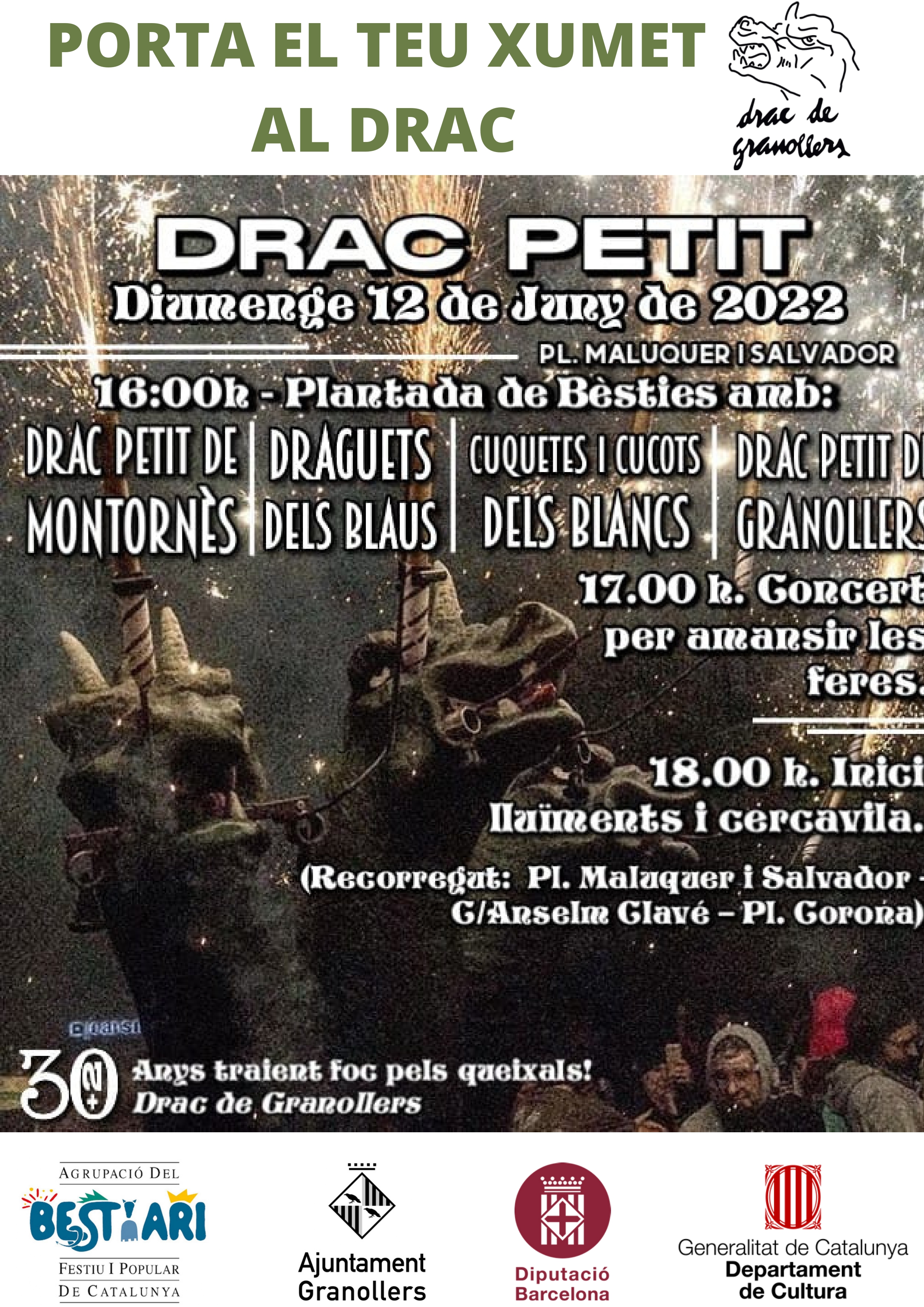Cartell Drac Petit 120622