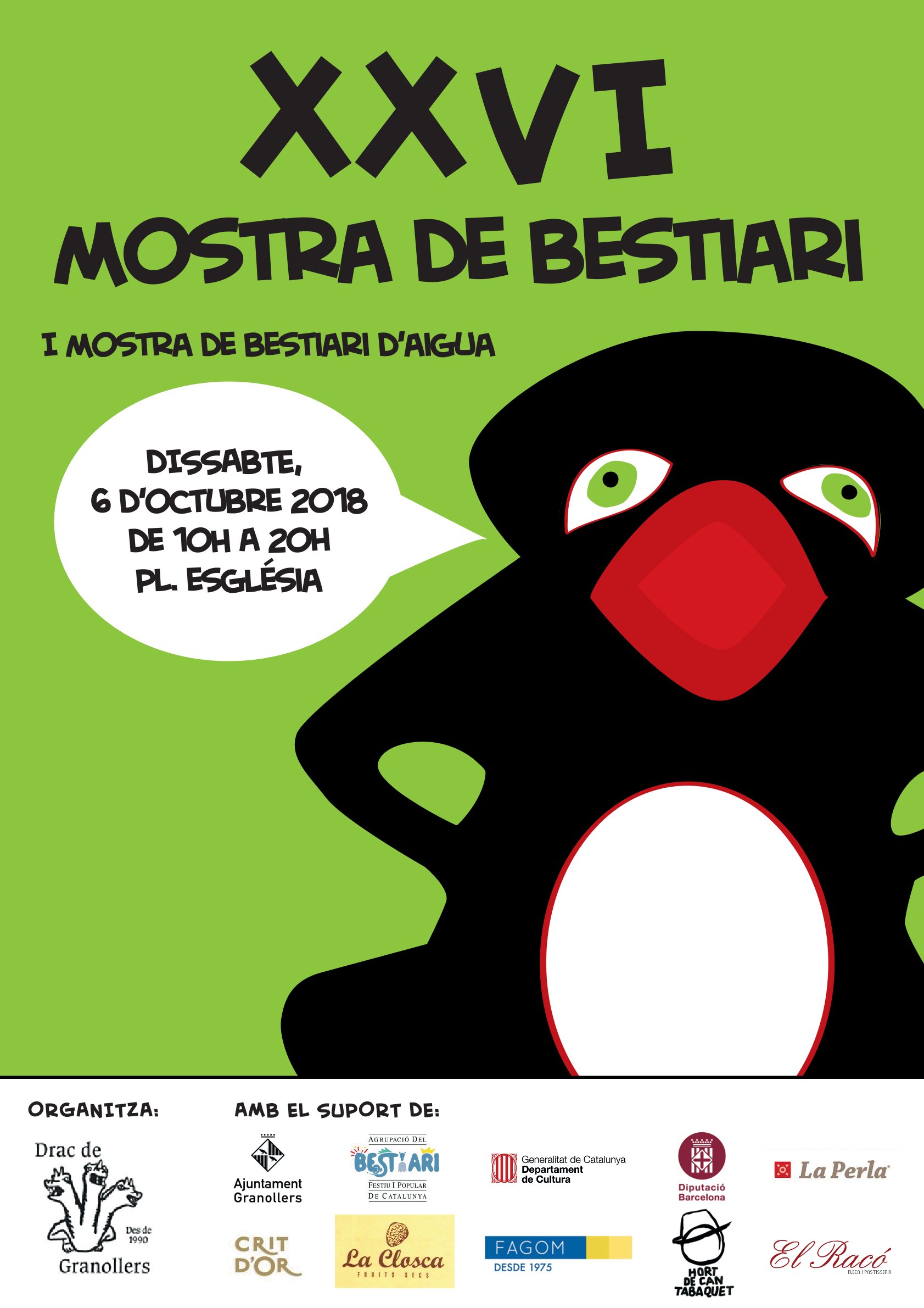 Cartell XXVI Mostra Bestiari 061018